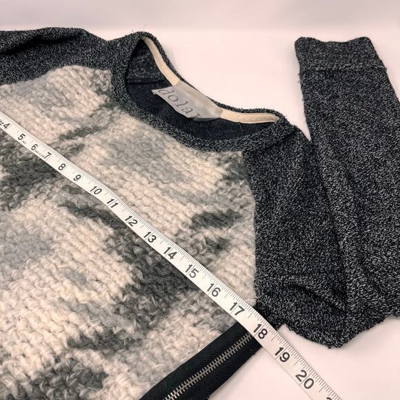 Dolan Anthropologie Womens Sweater XS Wool Mohair Blend Houndstooth Apres Ski - Picture 8 of 9